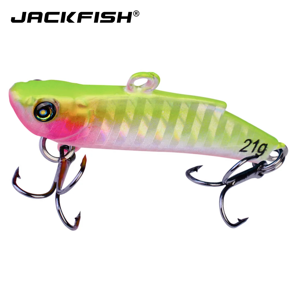 JACKFISH 1 шт. металлическая рыболовная приманка в виде ложки 21 г свинцовые
