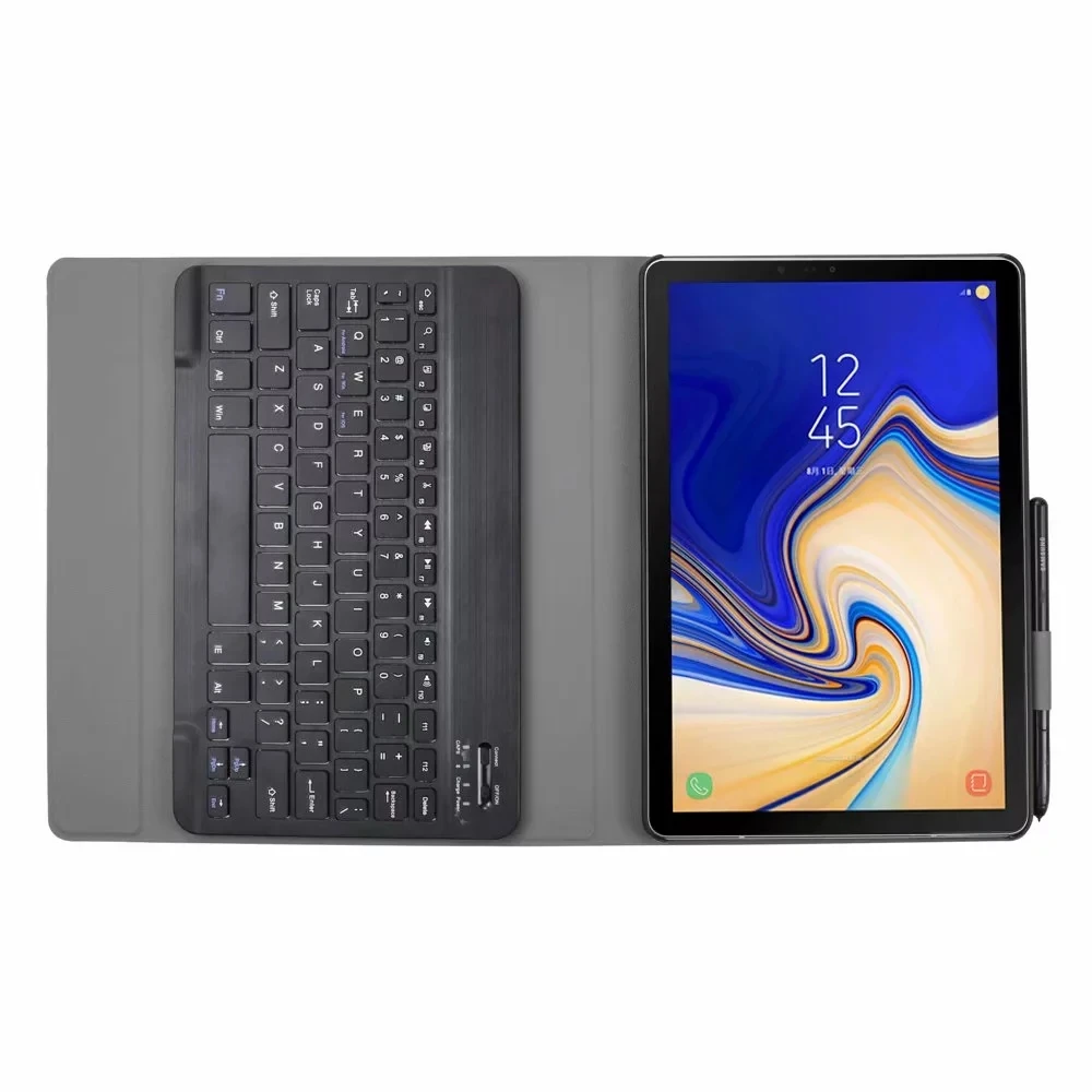 Раздельный беспроводной чехол для планшета с Bluetooth клавиатурой Samsung Galaxy Tab S4 tabS4 10 5