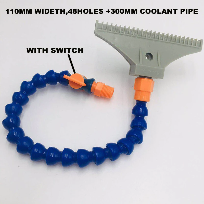 

1/4" ABS windjet spray nozzle,plastic water mist spray nozzle,110MM Width 48holes Air knife nozzle,Air knife Blower