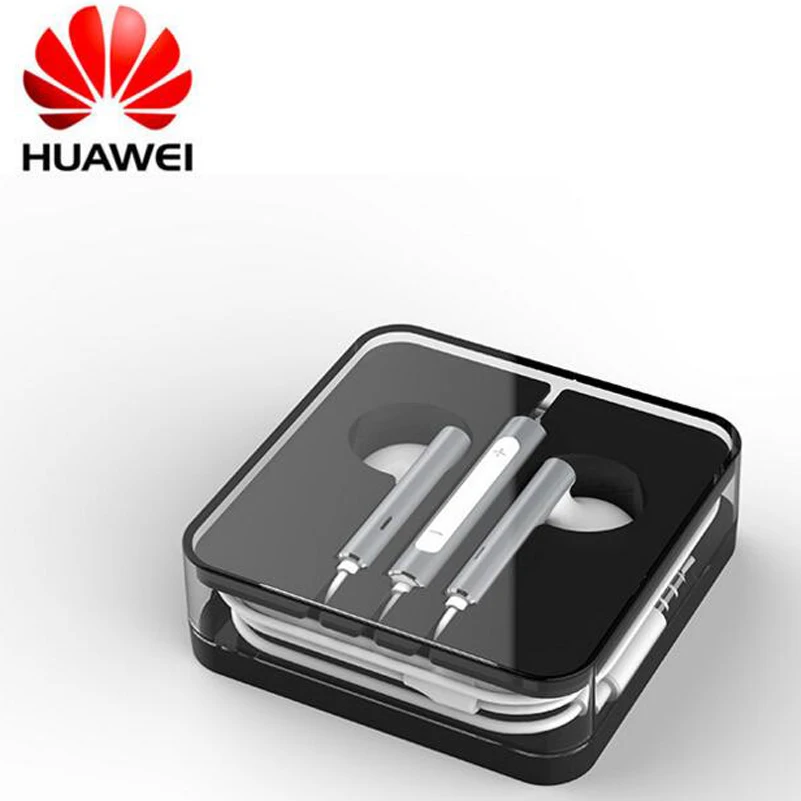 Оригинал Huawei Honor наушники AM116 /AM115 в вкладыши гарнитура с микрофоном 3 5 мм пуговки