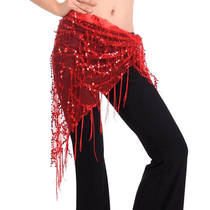 Женский сетчатый треугольный шарф для танца живота|hip scarf|belly dance wrapbelly hip scarf |