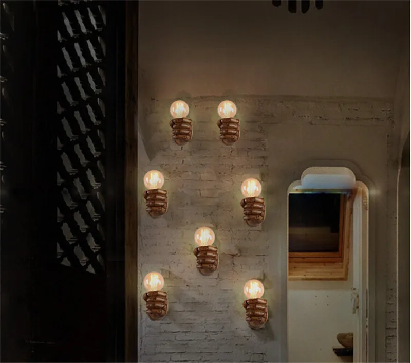 Прикроватный декоративный настенный светильник простой креативный