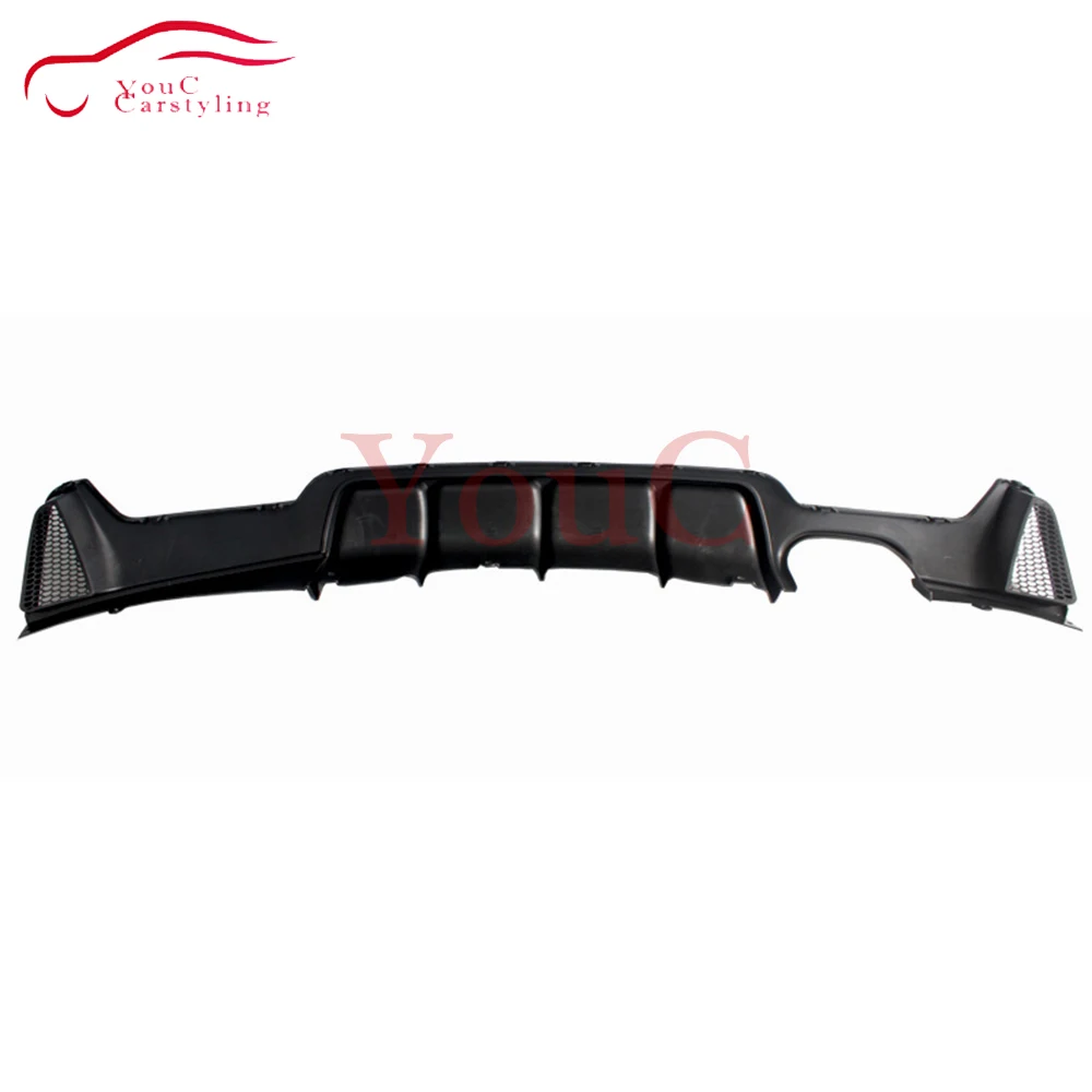 Диффузор для заднего бампера BMW черный спойлер из АБС пластика кабриолета серии 4