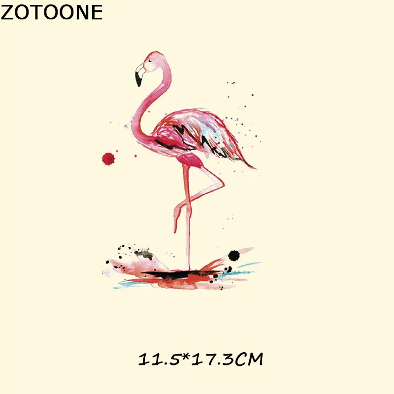 Утюжок для глажки ZOTOON Flamingo моющийся утюги одежды бытовые патчи E|Заплатки| |