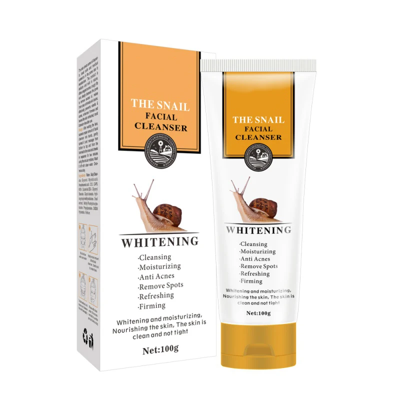 100 г Snail Essence очищающий гель глубоко очищает сужающиеся поры увлажняющий