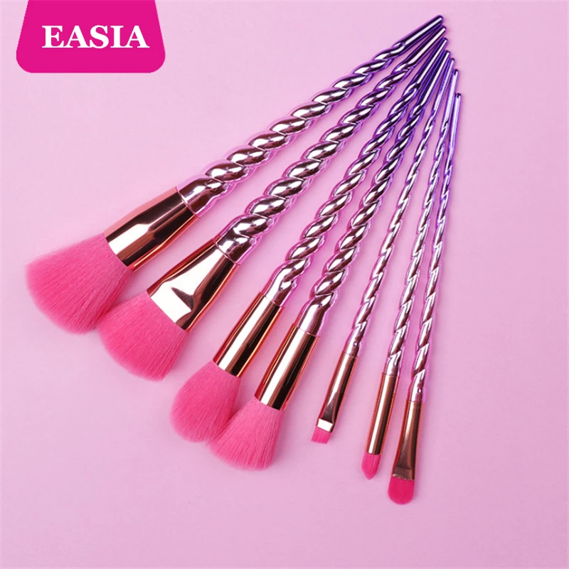 Набор кистей для макияжа с чехлом 7 шт. | Красота и здоровье