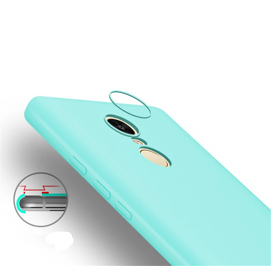 HOTSWEI Xiaomi Redmi 5/Redmi 5 Plus чехол Note 4X 4 Чехлы глобальной версии карамельного цвета