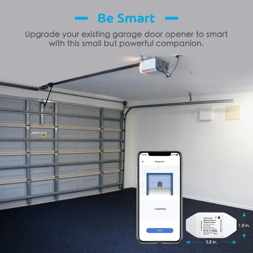 Wi Fi WiFi Apriporta открывалка для гаражных ворот Smart Intelligente Lavorare con Amazon Alexa Google Assistant e IFTTT