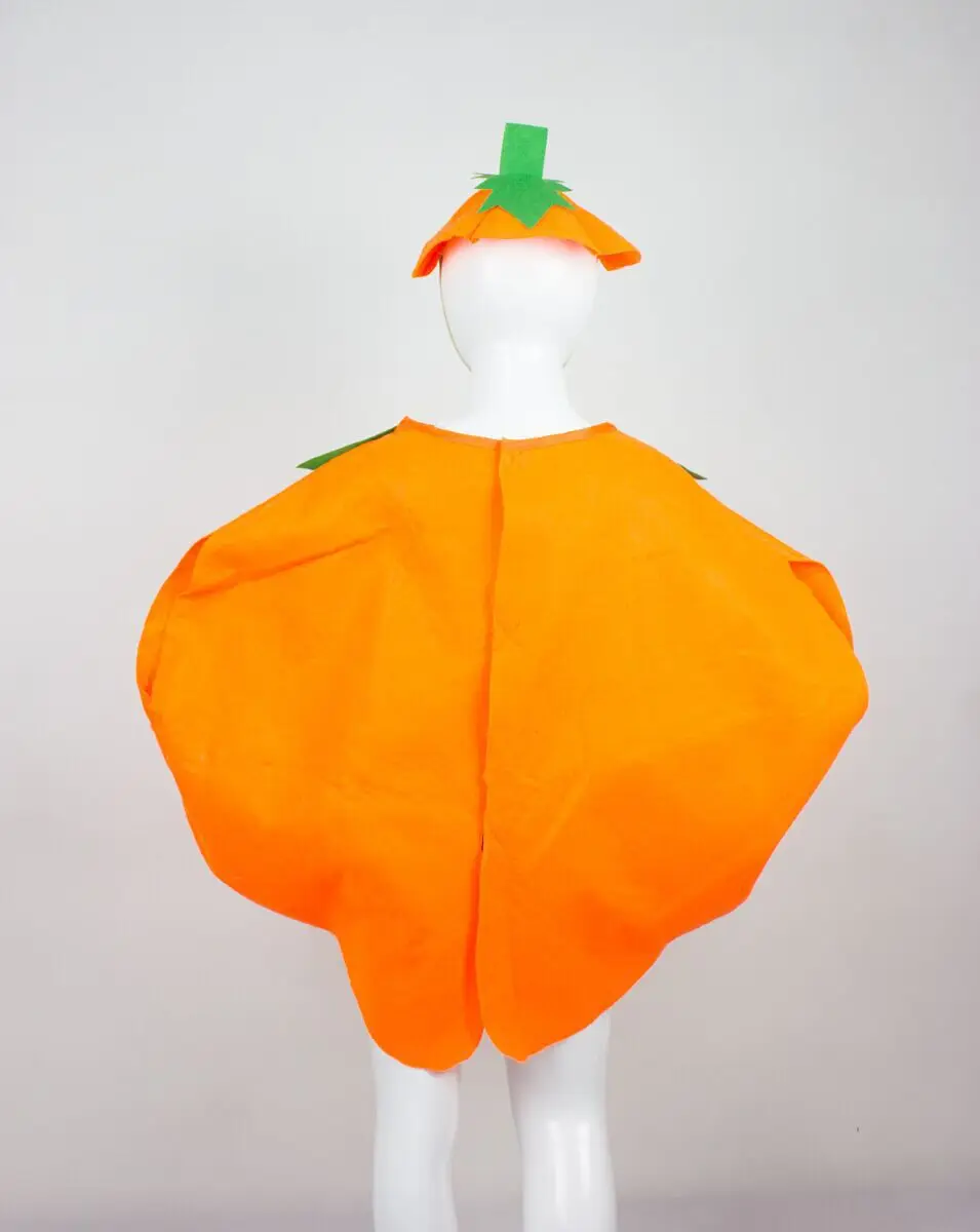 Halloween cosplay party dance performances pumpkin costume for children clothes suit |