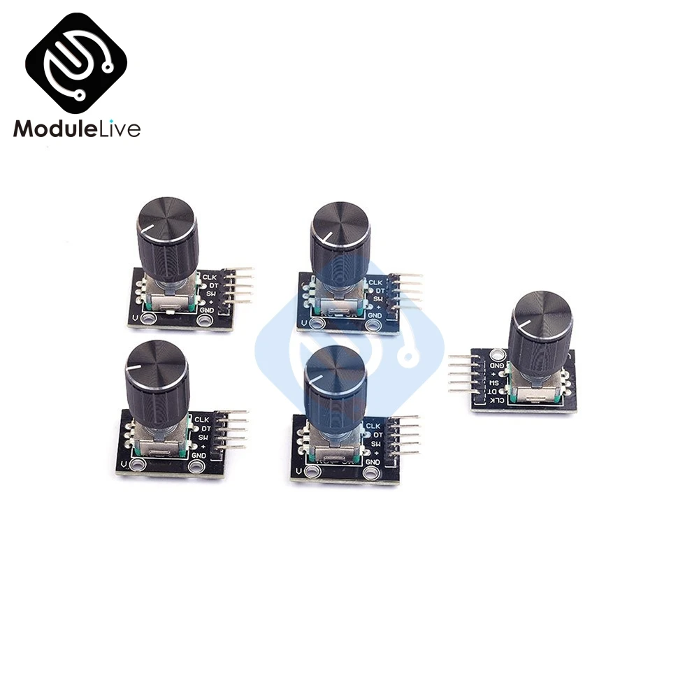 5 комплектов модуль роторного кодировщика с углом поворота 360 градусов для Arduino