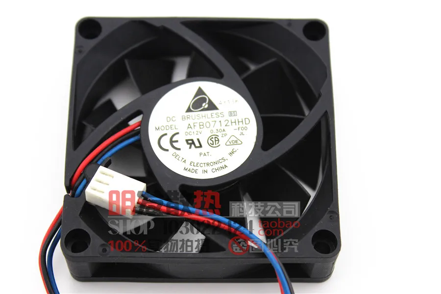 AFB0712HHD 7 см 12 В 0.30A 7020 вентилятор охлаждения процессора компьютера|cpu cooling fan|cooling fancpu