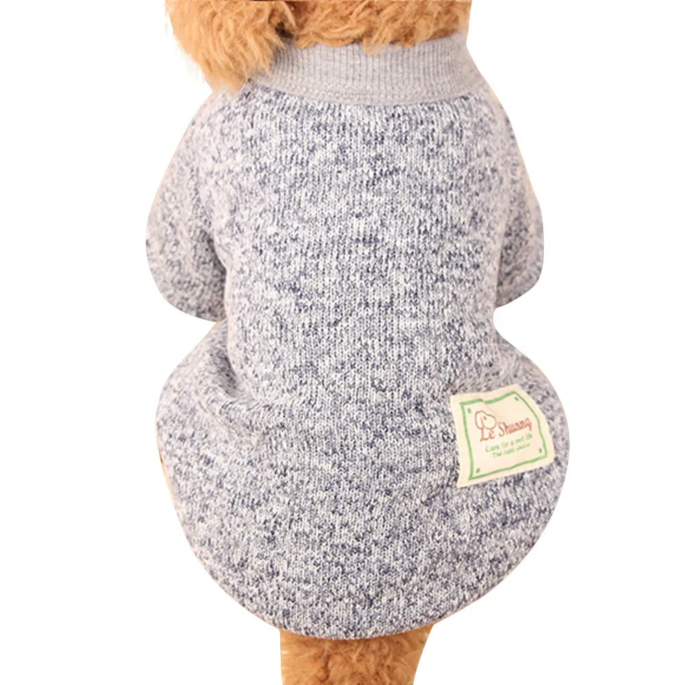 /M/L/XL/XXL осенне-зимний свитер со щенком, флисовый свитер, теплая шерстяная одежда