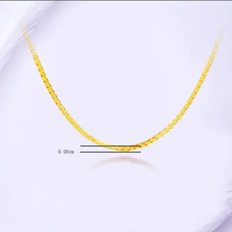 Женское ожерелье из розового/желтого/белого золота 18 К | Украшения и аксессуары