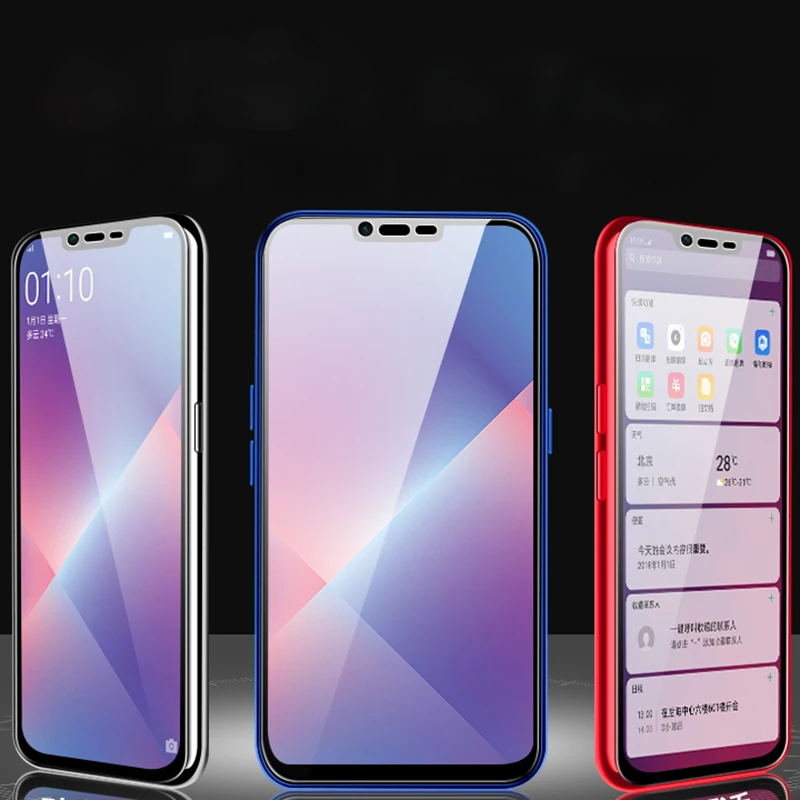 Защитное стекло GonoRack 9D Edge для OPPO A7 A5 A3S A3 на oppo AX7 AX5 C1 Realme U1 защитная пленка oppoA5