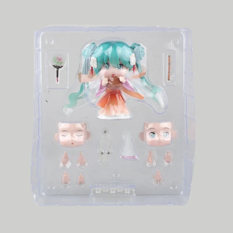 Горячая продажа 10 см Hatsune Miku урожай под луной переменная версия Nendoroid ПВХ фигурка