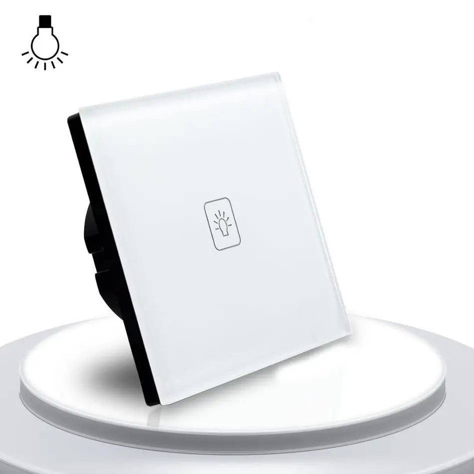 Сенсорный диммер стандарт ЕС бесплатная доставка настенный выключатель белая