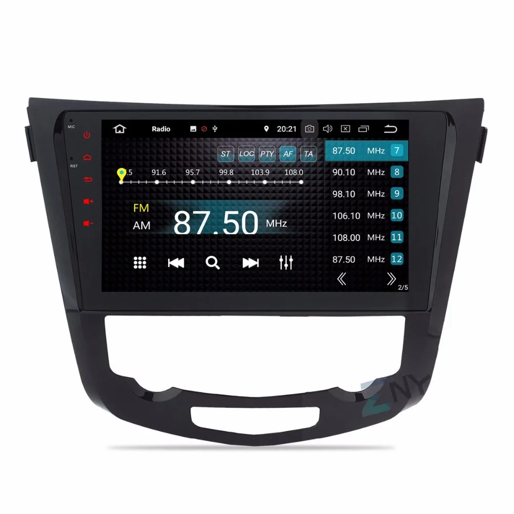 2017 "Android 8 0 стерео 2 Din автомобиля радио для Nissan Qashqai X Trail 2014 2015 2016 10 1 Мультимедиа gps