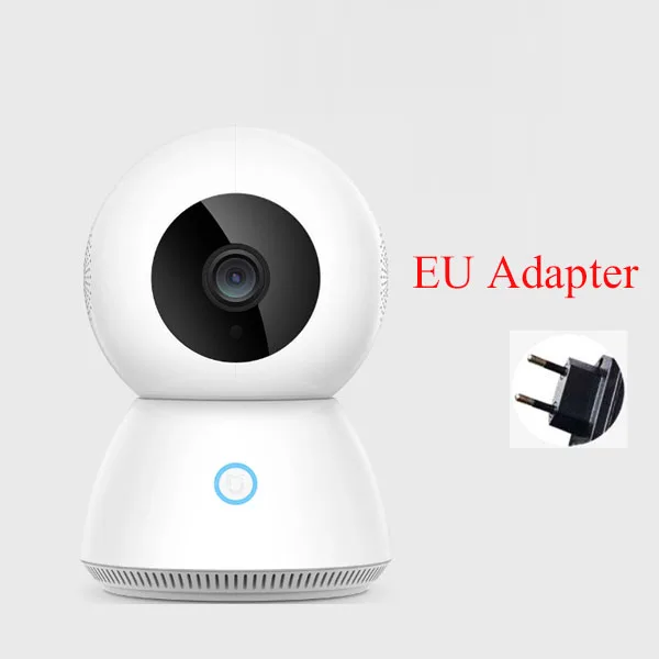 Add EU Обновленная Xiaomi Mijia Smart 1080p камера инфракрасного ночного видения 360 градусов Панорама Домашняя безопасность веб-монитор управление телефоном H20 - Цвет: Add EU