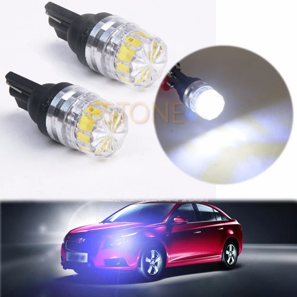 

1 шт. Белый T10 5050 5 SMD Светодиодные Автомобильные задние фонари
