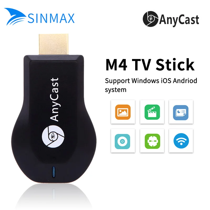 Горячая Мини ПК Android tv Stick Mirascreen& Anycast& Ezcast Miracast anycast AirPlay tv Электронный ключ-заглушка PK netflix DVB-T2 youtube t2