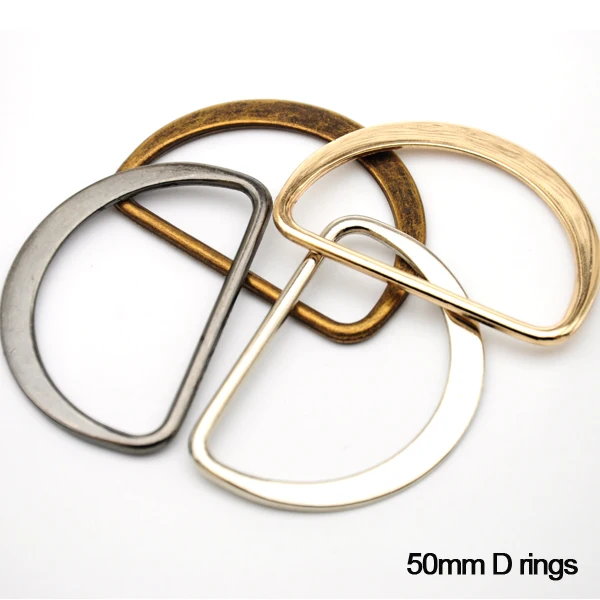 20 шт. внутренняя ширина 50 мм металлический плоский сплав кольцо ди регулируемые