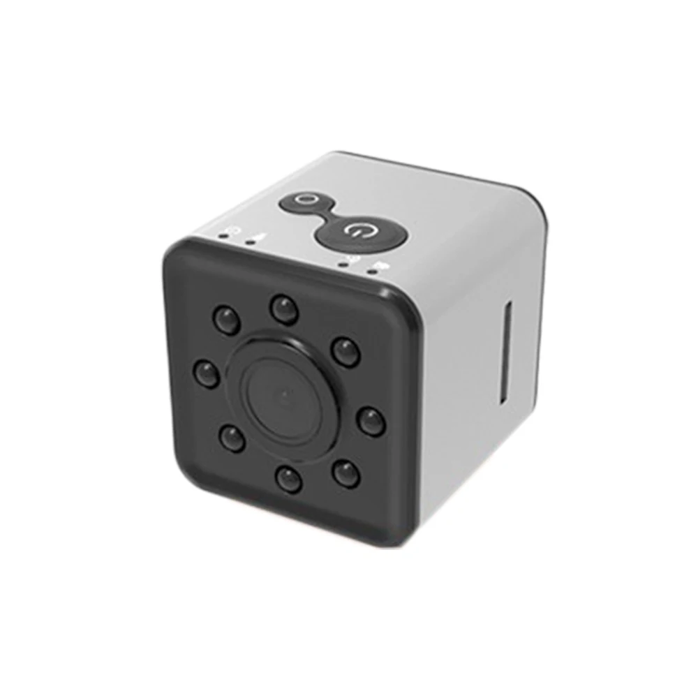 ET SQ13 Wifi Водонепроницаемая камера 1080P HD видео рекордер Инфракрасное Ночное Обнаружение мини-камера вращение на 360 градусов цифровая камера - Цвет: Silver-SQ13