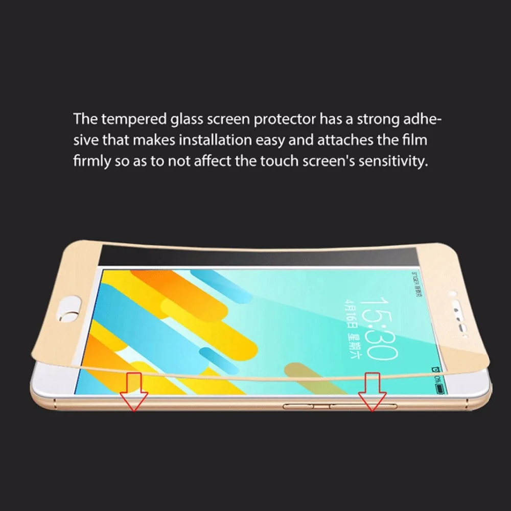 Закаленное стекло для Meizu M3 Note полноразмерная защитная пленка 5 дюйма Pro Prime