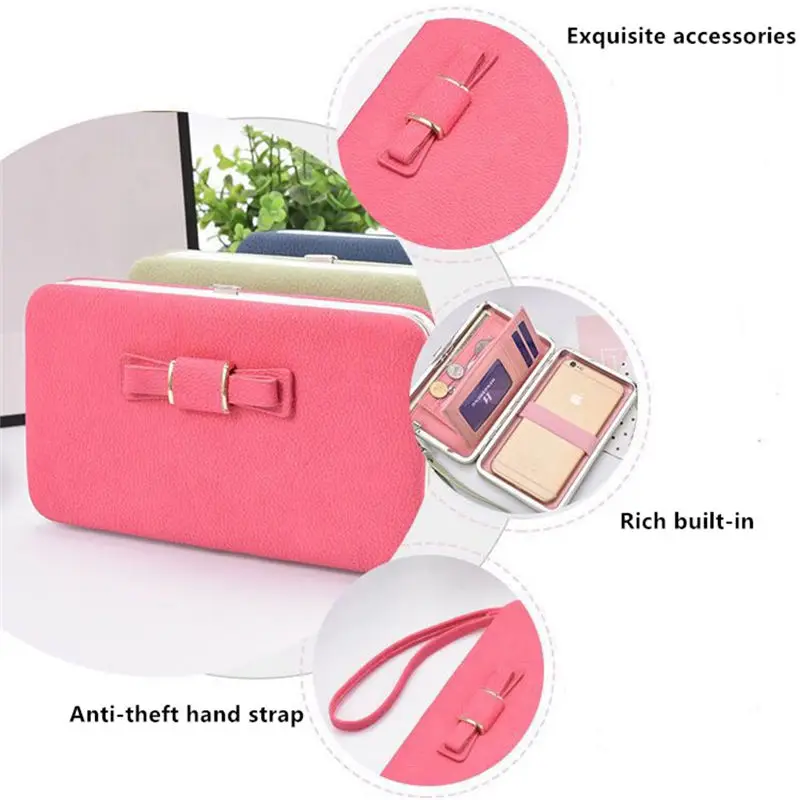 Новинка кошелек женский известный бренд держатели для карт карман мобильного