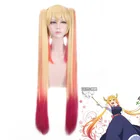 Парик для косплея Кобаяси из аниме без дракона, для косплея, с двойными хвостиками, Kobayashi san Chi, Miss Kanna Kamui, горничная дракона тоору