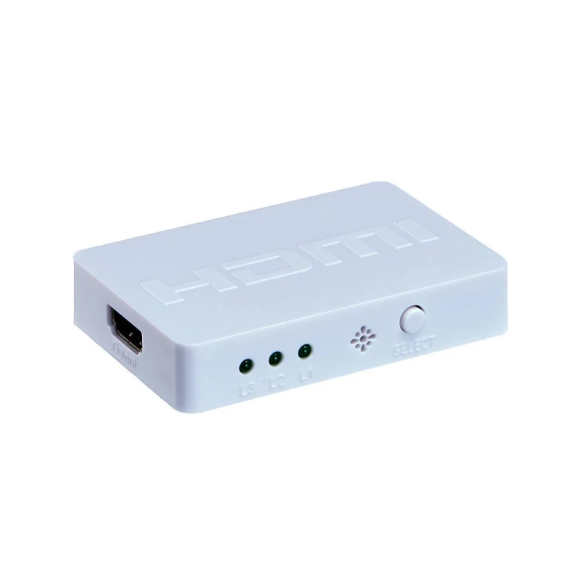 Мини HDMI Совместимость коммутатор 3 Порты и разъёмы концентратор Box