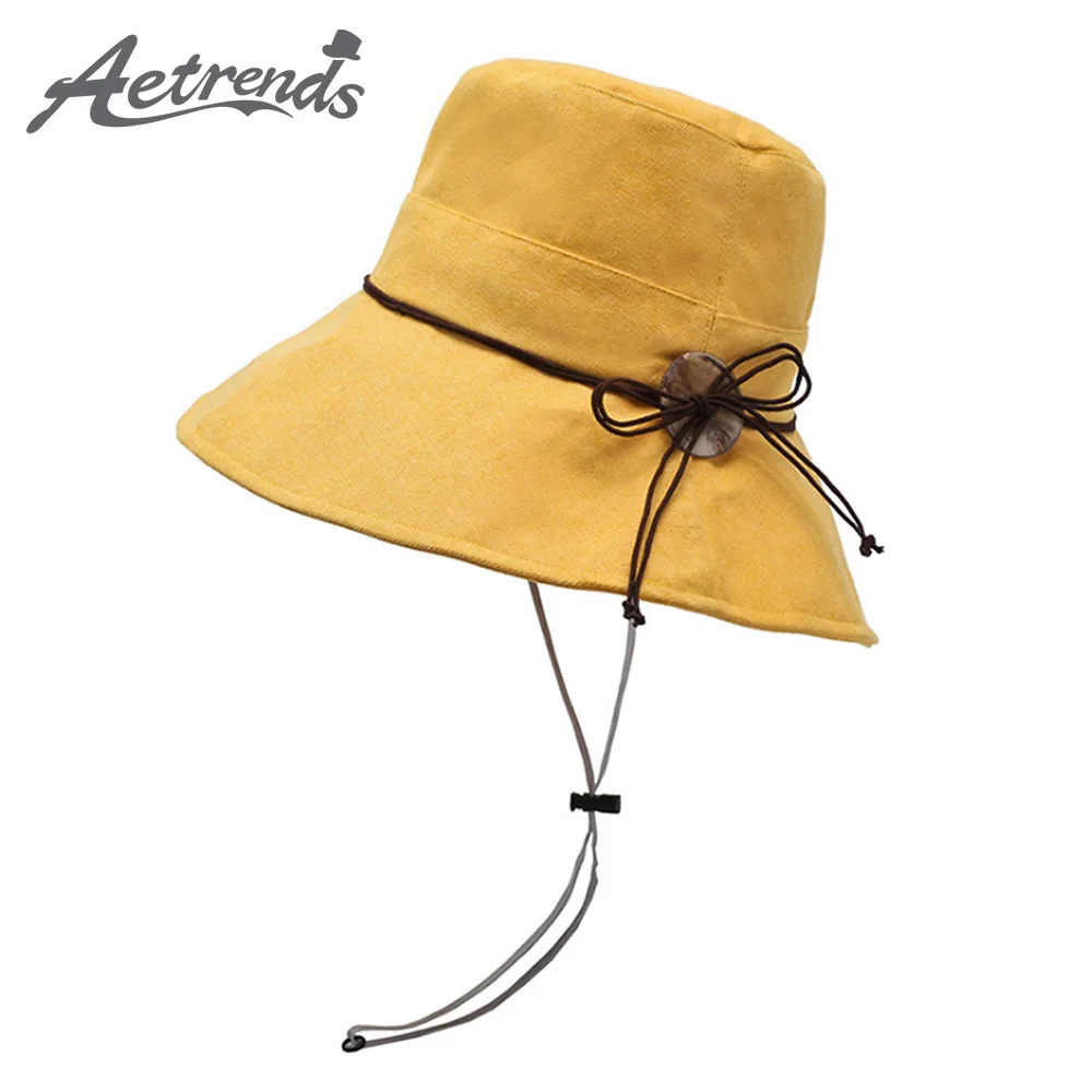 Панама женская однотонная с бантом летняя 5 цветов | Аксессуары для одежды