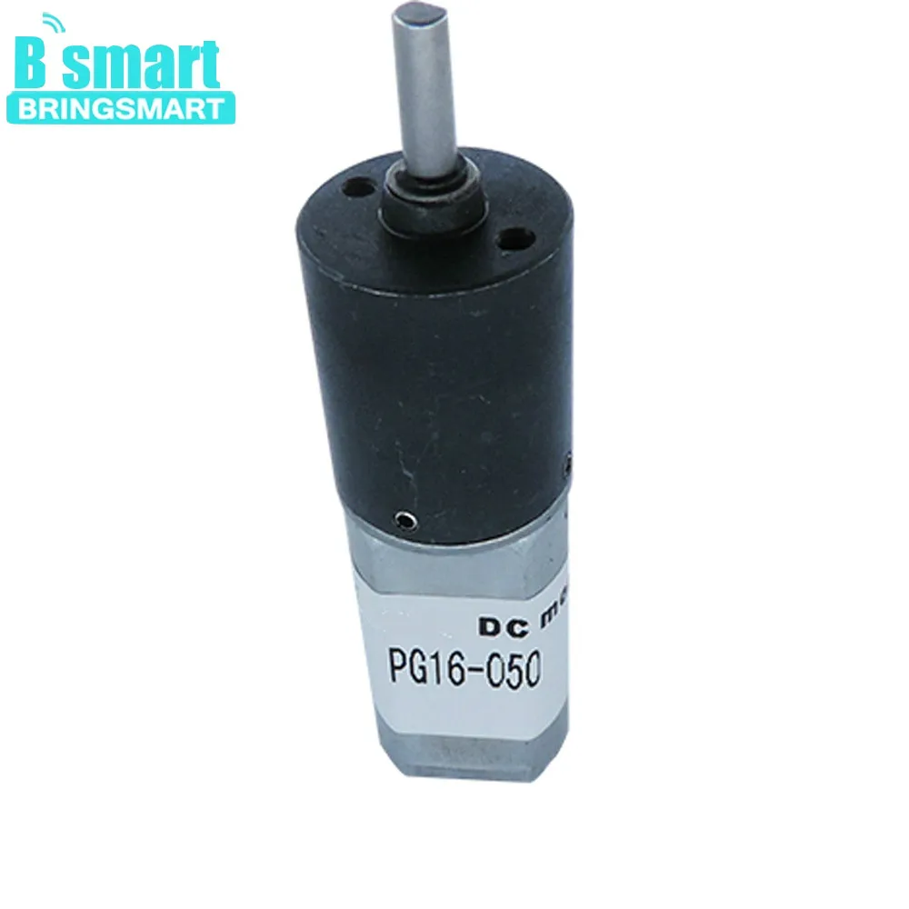BringSmart PG16-050 точный планетарный мотор-редуктор Планетарная коробка передач 6 в 120