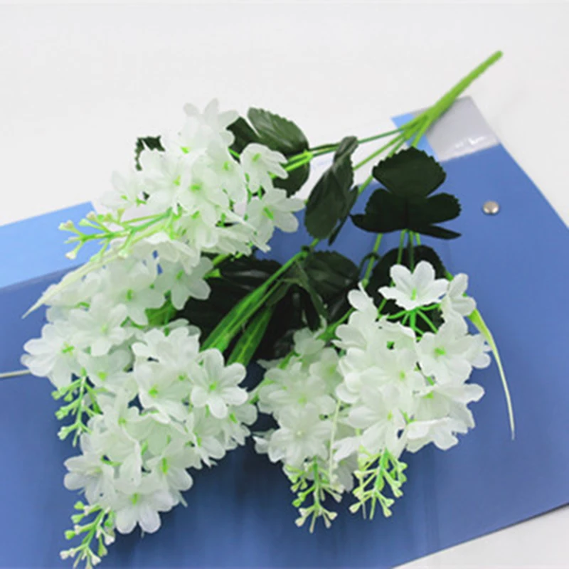 Hyacinth фиолетовые искусственные цветы Свадебный декор для дня рождения свадебное