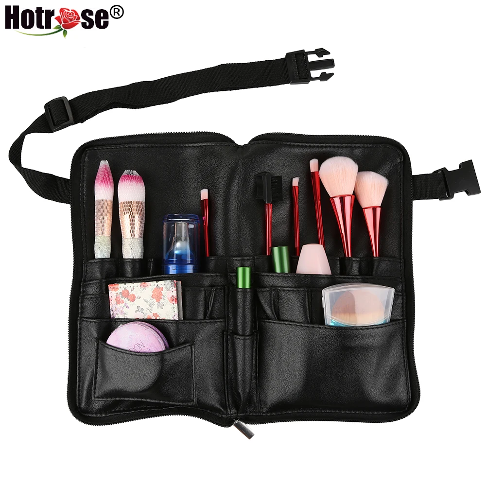 Hotrose Макияж Кисточки фартук Сумки 28 карманы Марка художник ремень держатель