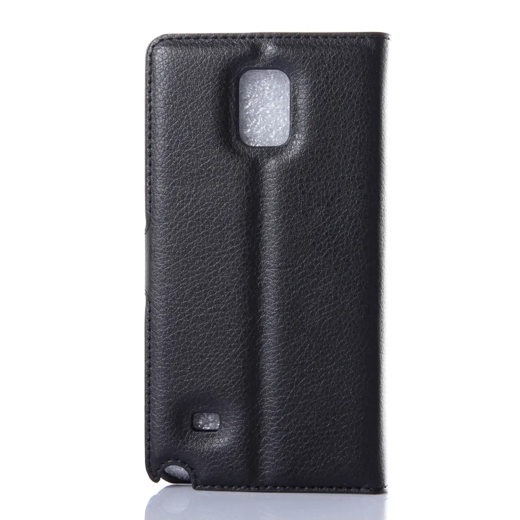 Кожаный чехол-книжка для телефона Samsung Galaxy Note 4 NOTE4 Duos N9100 N910 N910F | Мобильные