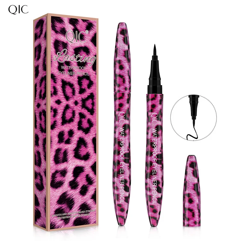 

Red Leopard Eyeliner Quick Dry Is Not Blooming Smooth Line Waterproof Eyeliner Liquid Eyeliner 1pcs