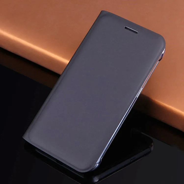 Черный Тонкий чехол-бумажник для Samsung Galaxy J1 J120 J120F J120H J120M, чехол для телефона с откидной крышкой и отделением для карт, деловой кошелек - Цвет: Черный