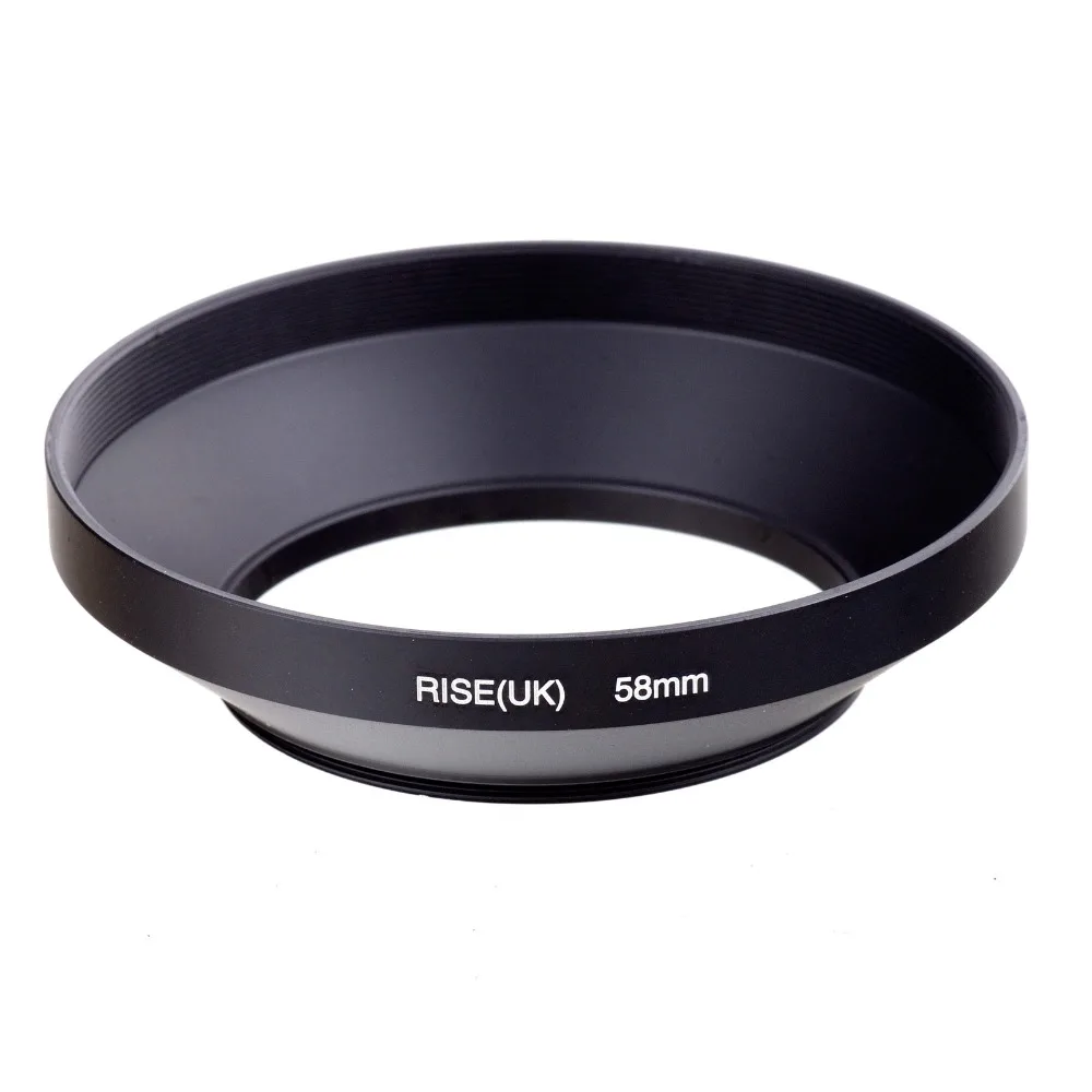 

58mm 58 mm Wide Angle Metal Lens Hood For Canon Nikon Sony Olympus PENTEX
