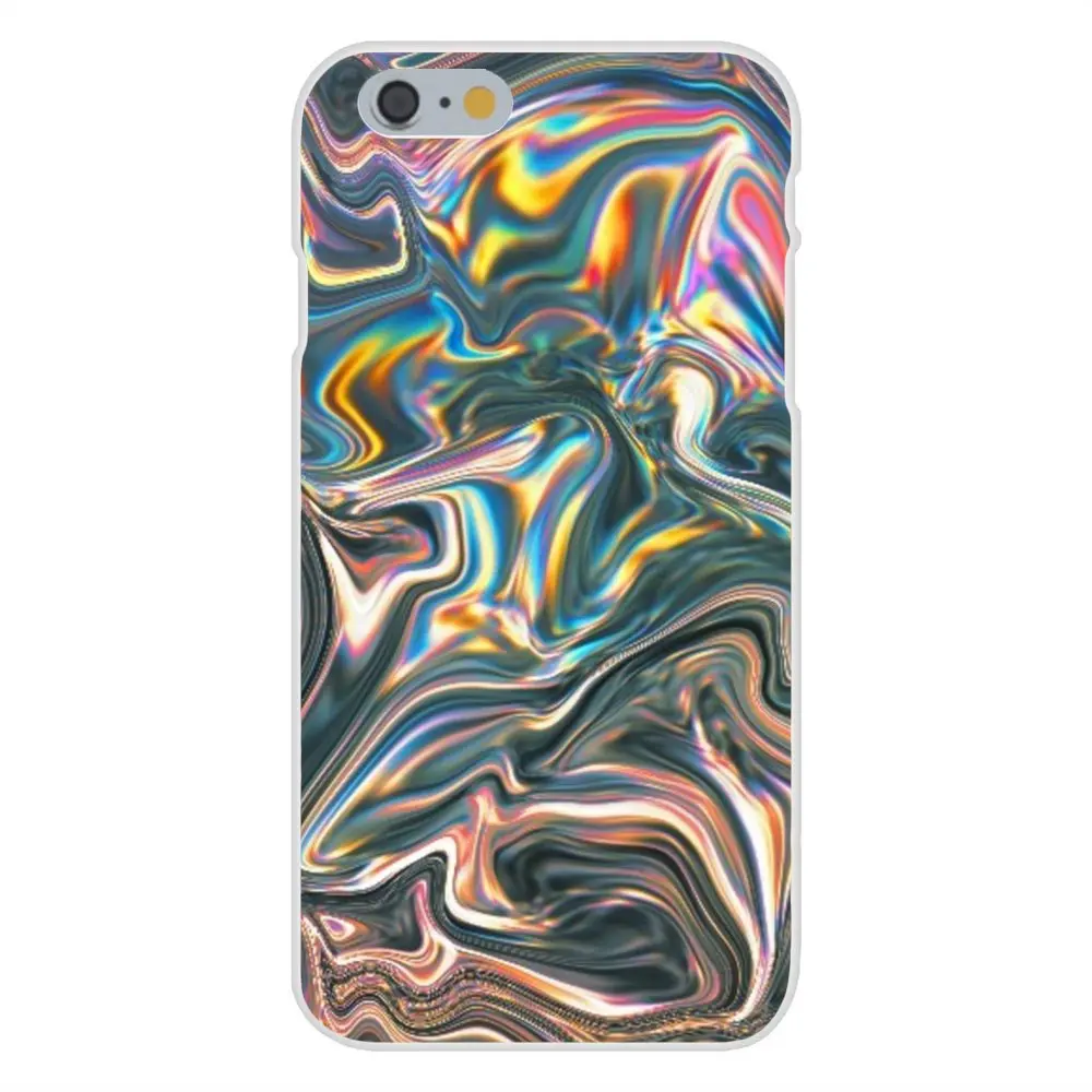 Пастельный металлический Tumblr силиконовый чехол для Apple iPhone 4 4S 5 5C 5S SE 6 6S 7 8 Plus X XS Max