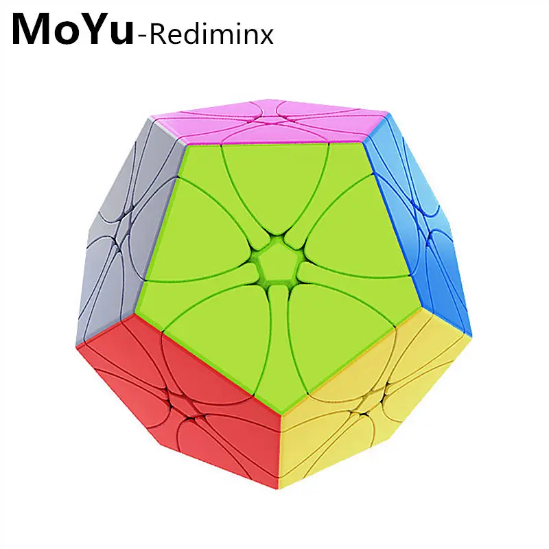 Магический кубик без наклеек MoYu Кубик Рубика классная головоломка Meilong