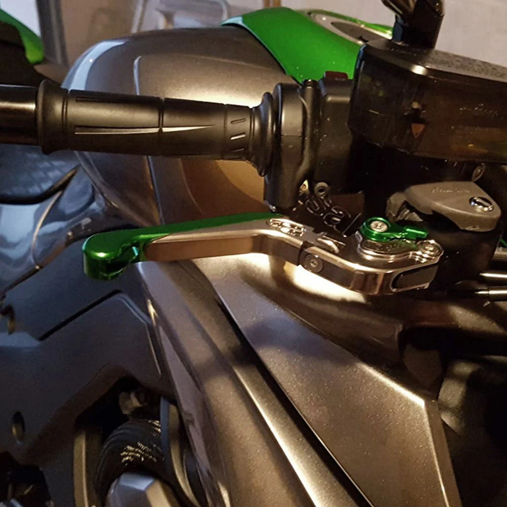 Регулируемые складные выдвижные рычаги тормозной муфты с ЧПУ для Kawasaki Z750 2007 2012 в