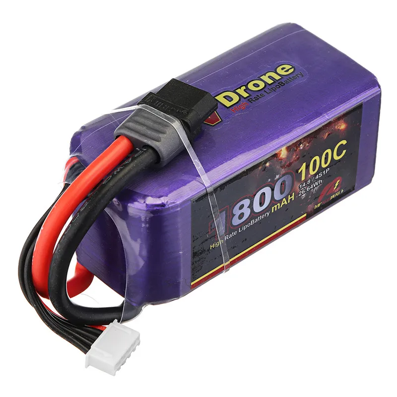 MY Red Beret 14,8 V 1500mAh 100C 4S перезаряжаемая Lipo батарея XT60 разъем для Eachine Wizard X220S Радиоуправляемый Дрон