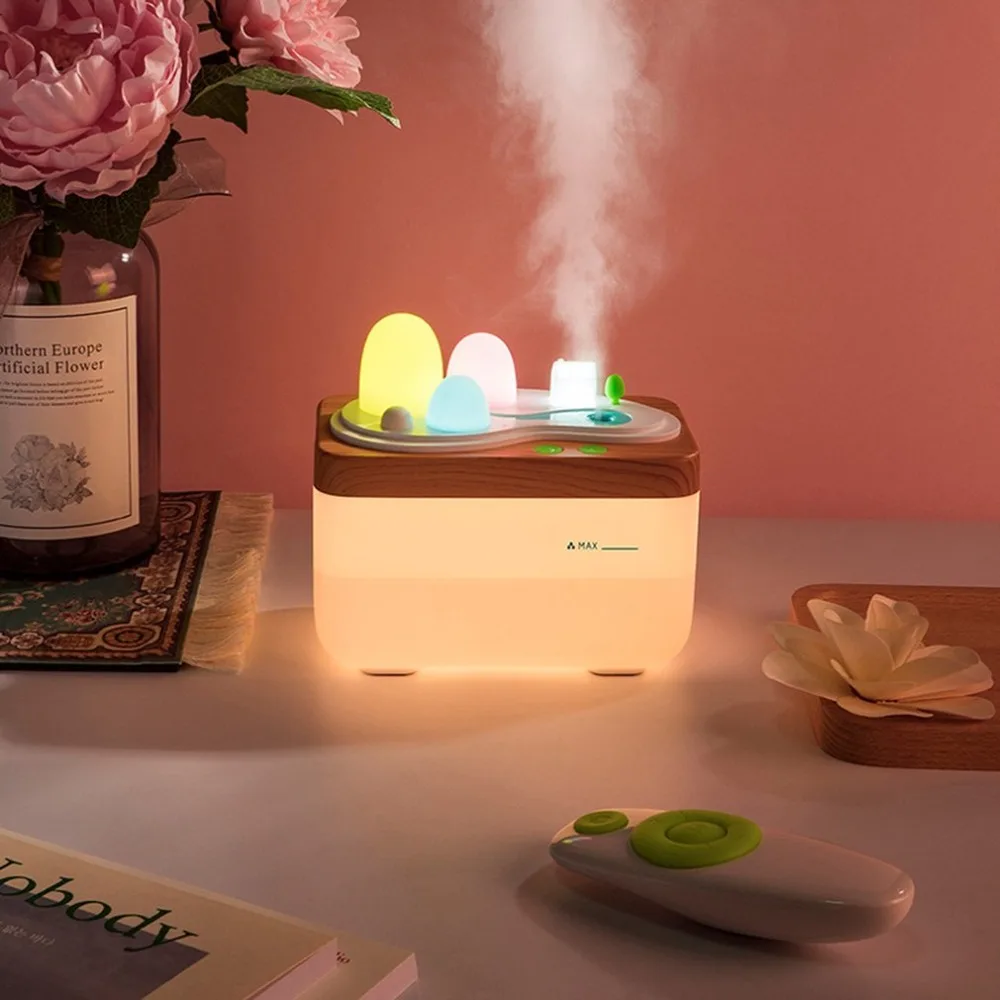 420ml Lavender Air Ultrasonic Humidifier Essential Oil Diffuser Atomizer Freshener Mist Maker with LED Night Light | Бытовая техника