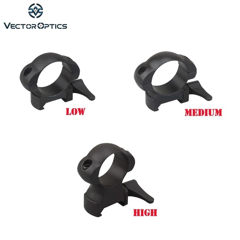 

Vector Optics 30mm 1" Steel Weaver Ring Mount for Riflescope Hunting