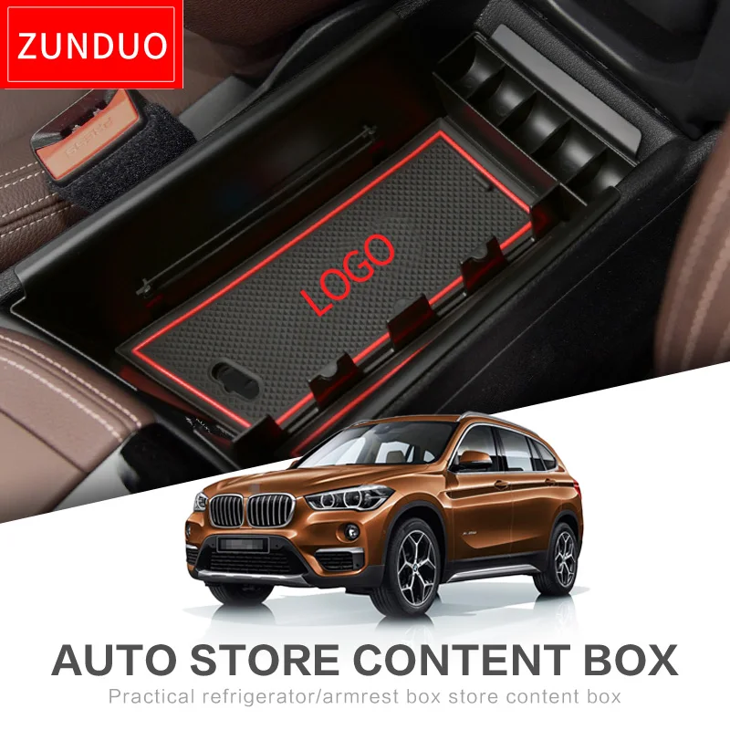 ZUNDUO автомобильный центральный подлокотник коробка для BMW X1 X3 1 серия 2016 2019 F48 G01 2017