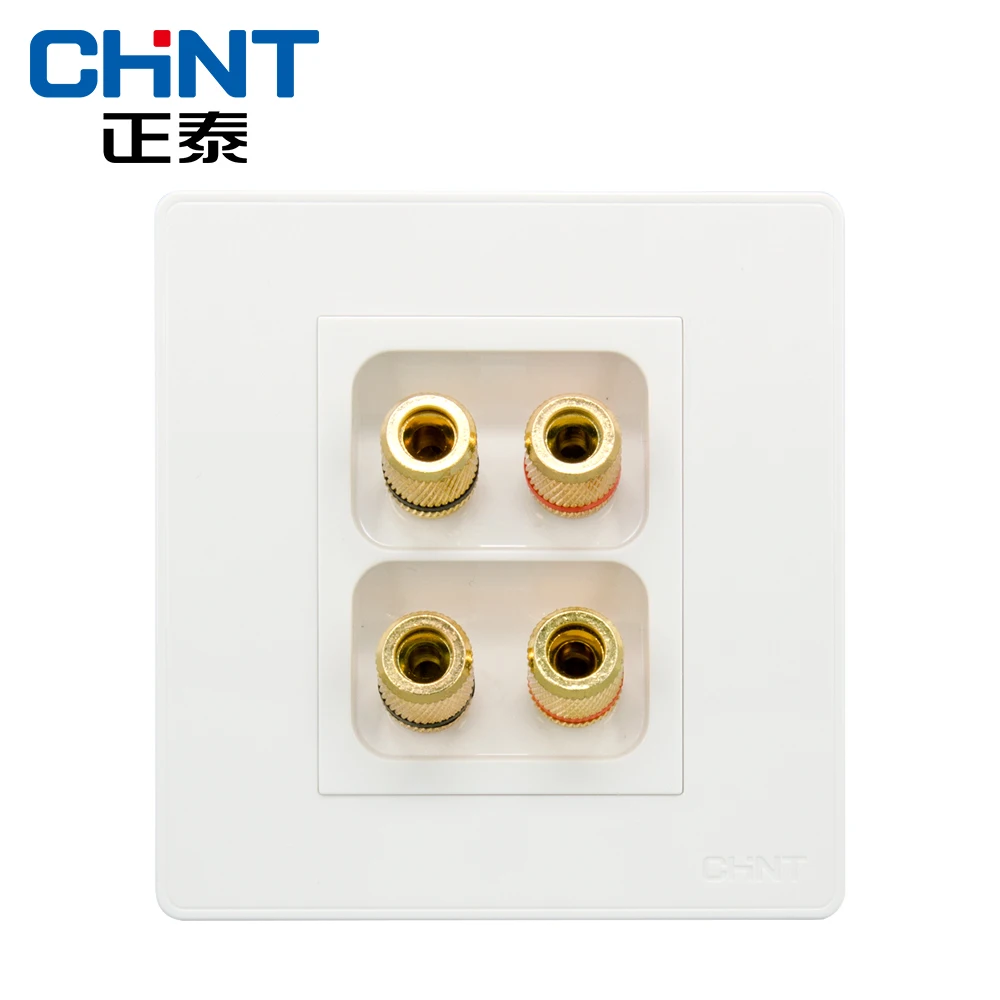 Электрическая настенная розетка 86 2D с панельным выключателем аудио цвета