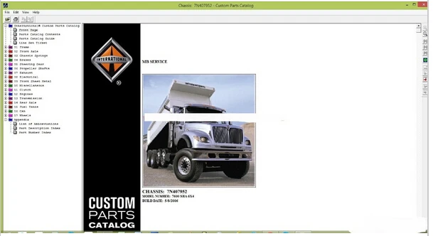 Международный пользовательский каталог деталей 2006 |