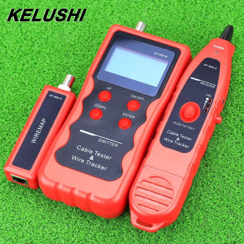 KELUSHI тестер сетевого кабеля для RJ45/RJ11/BNC/USB | Компьютеры и - Цена: 5233.65