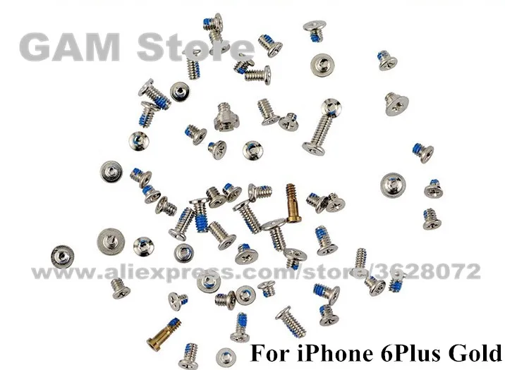 Полный набор винтов для iPhone 4 4S 5 5S 5C SE 6 6Plus 6S 6SP полный комплект с 2 нижней док