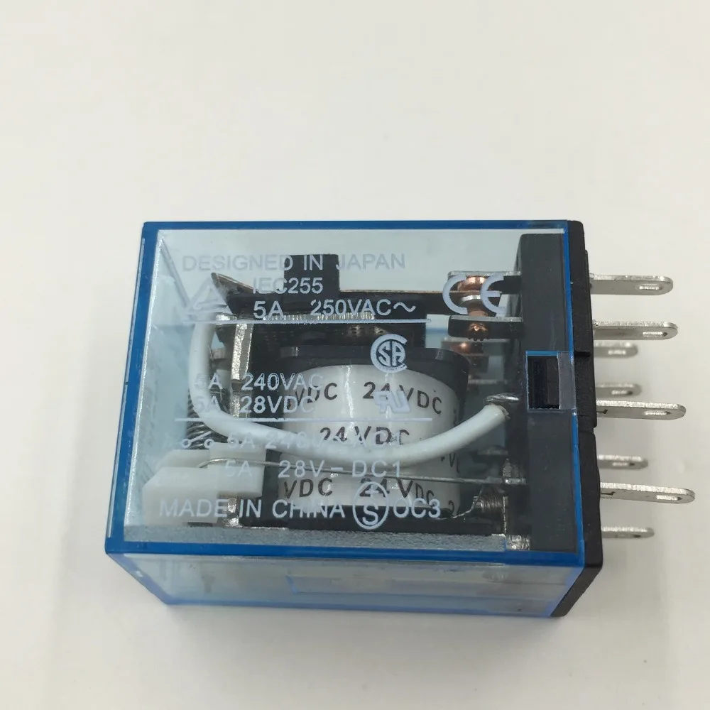 5 шт. реле MY2NJ 220/240 В AC маленькое 10 А 8PIN катушка DPDT с цоколем | Обустройство дома